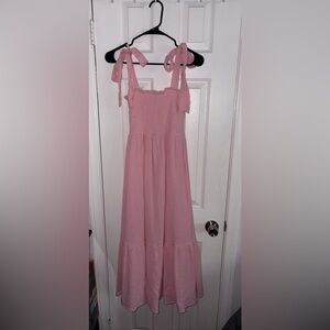 Fashion Nova Pink Midi Dress